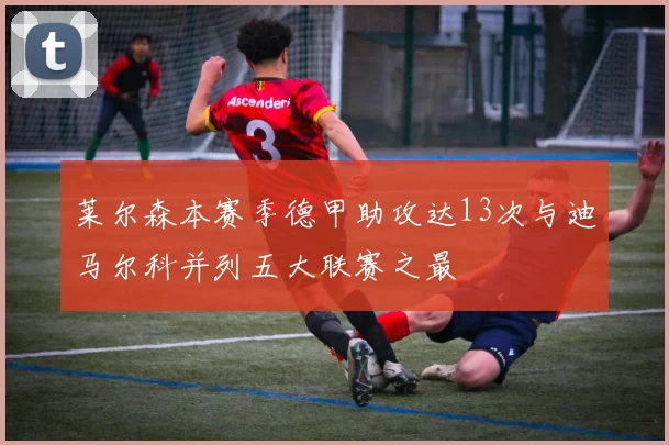 莱尔森本赛季德甲助攻达13次与迪马尔科并列五大联赛之最